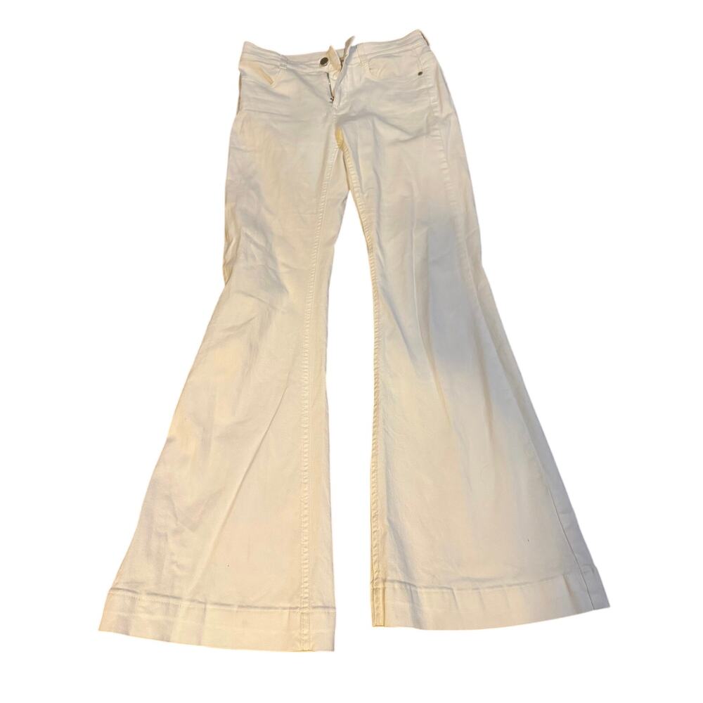 Stella McCartney white flared jeans size 28